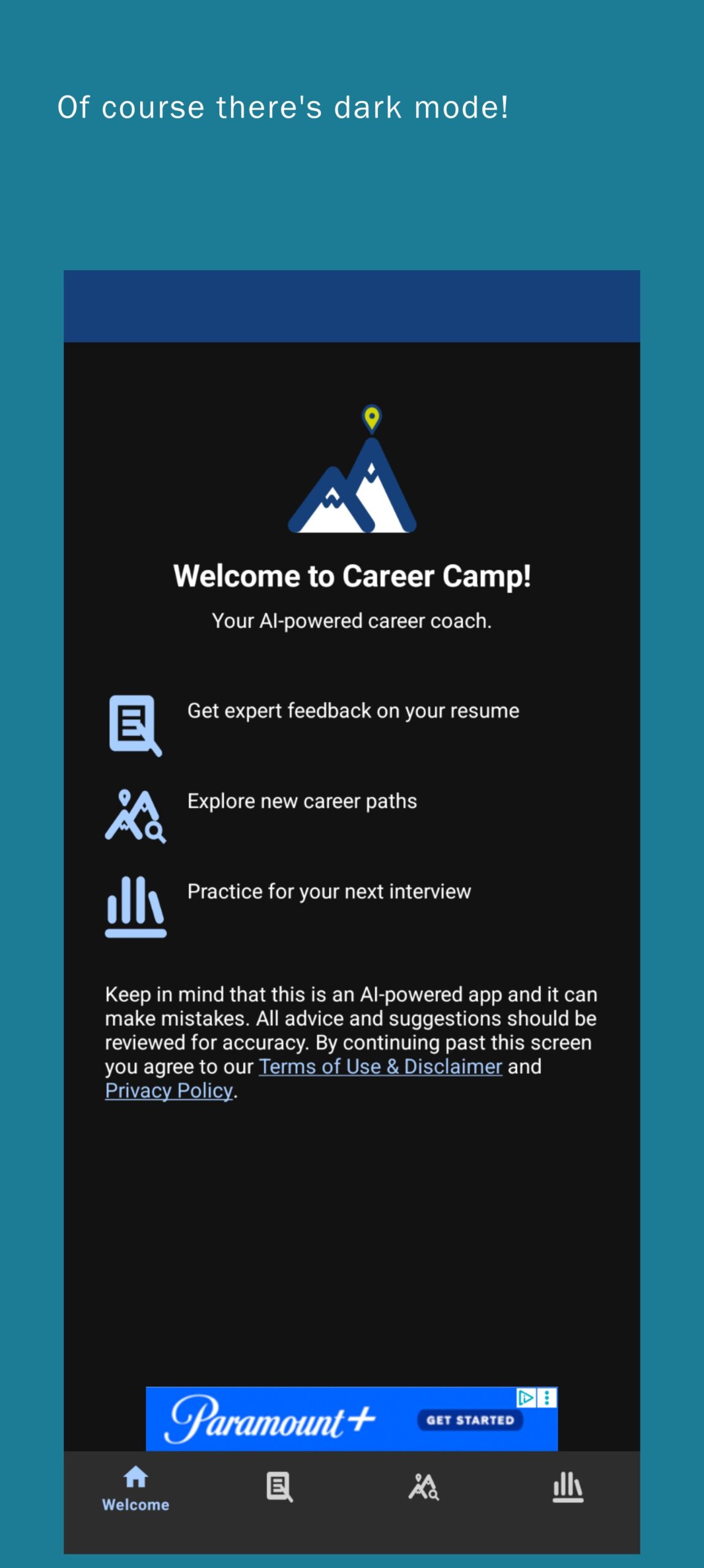 Of Course there is night mode